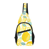 lemon design pattern All Over Print Chest Bag