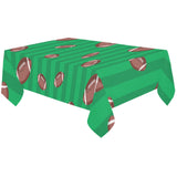 American football ball field background Tablecloth