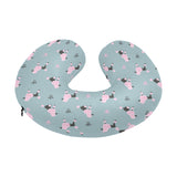 poodle dog pattern U-Shaped Travel Neck Pillow