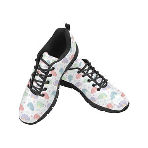 Hippopotamus Pattern Print Design 03 Women's Sneaker Shoes