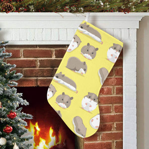 Cute Hamster pattern Christmas Stocking