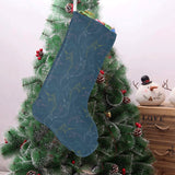 Swordfish Pattern Print Design 02 Christmas Stocking