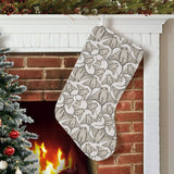 Stingray Pattern Print Design 05 Christmas Stocking