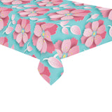 3D sakura cherry blossom pattern Tablecloth