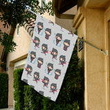 Cute ninja pattern House Flag Garden Flag