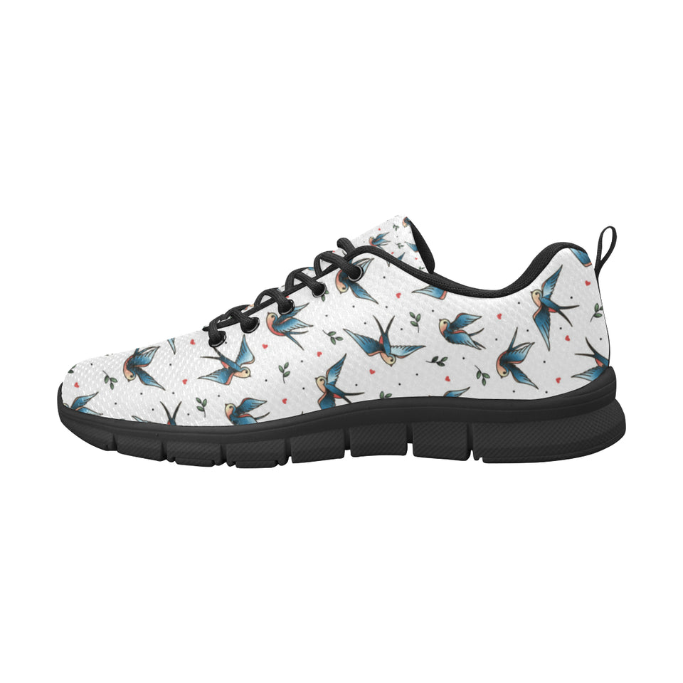 Swallow Pattern Print Design 04 Women's Sneaker Shoes