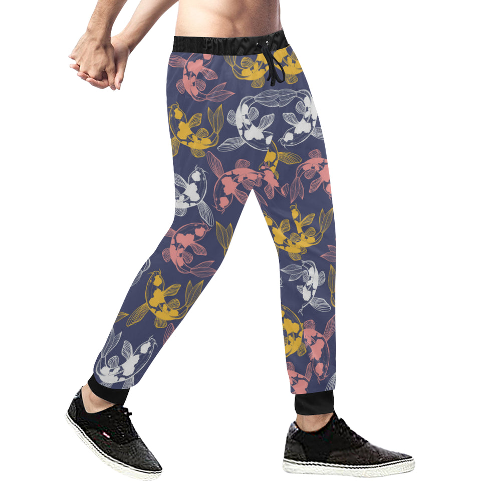 Fancy Carp pattern Unisex Casual Sweatpants