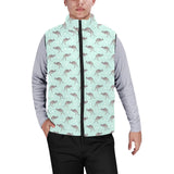 Kangaroo pattern background Men's Padded Vest