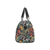 Colorful snake plant pattern Travel Bag