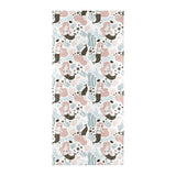 cute mermaid pattern Beach Towel