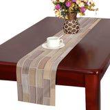 Brick Printed Pattern Print Design 01 Table Runner