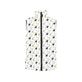Seagull Pattern Print Design 05 Men's Padded Vest
