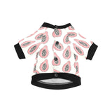 papaya pattern All Over Print Pet Dog Round Neck Fuzzy Shirt