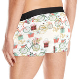 Bicycle Pattern Print Design 05 Men's All Over Print Boxer Briefs Men's Underwear