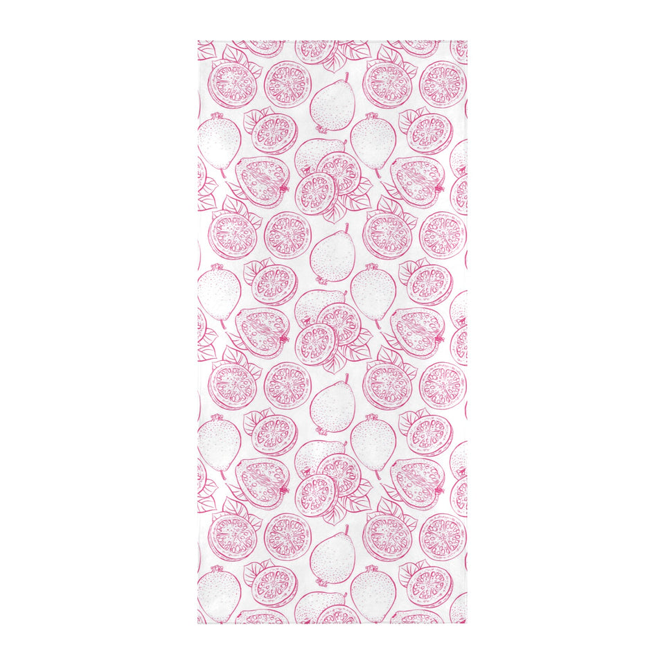 Sketch guava pattern Beach Towel