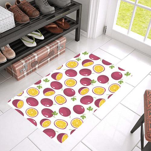 Passion fruit design pattern Doormat