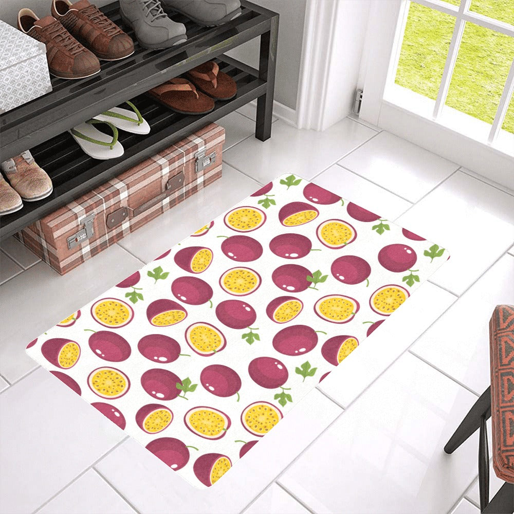 Passion fruit design pattern Doormat