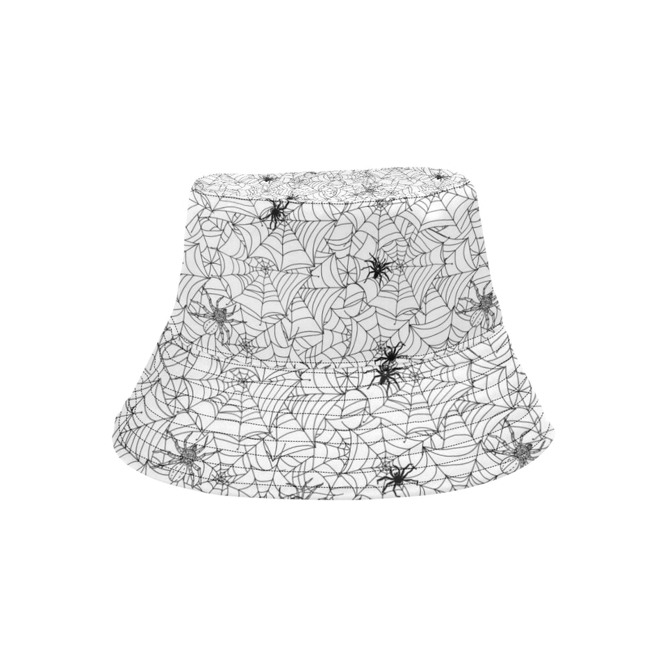 Spider web cobweb pattern Unisex Bucket Hat