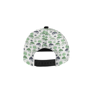 Chameleon lizard succulent plant pattern All Over Print Snapback Cap