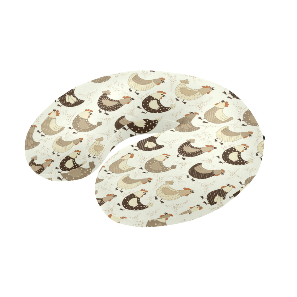 Cute rooster chicken cock U-Shaped Travel Neck Pillow