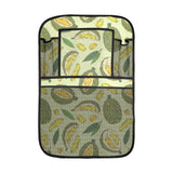 Durian leaves pattern background Car Seat Back Organizer