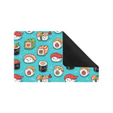 Cute sushi pattern Doormat