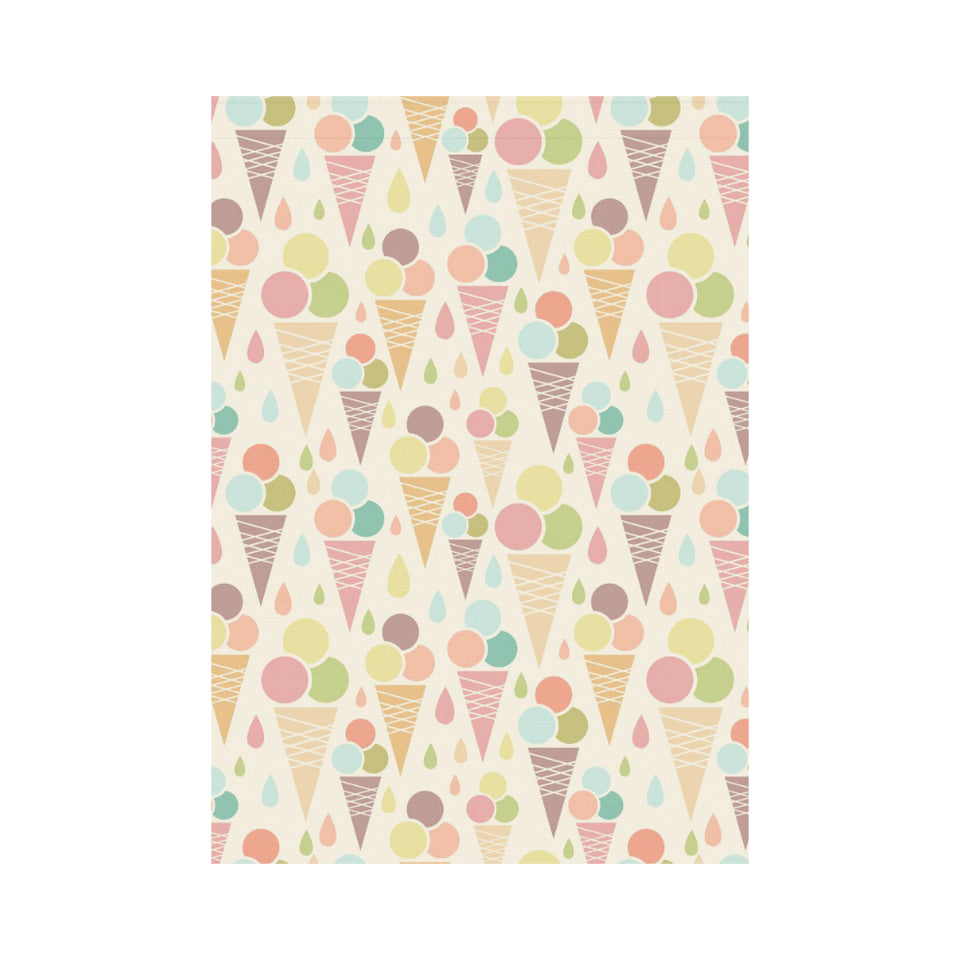 Ice cream cone pattern House Flag Garden Flag