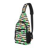 Horseshoes Pattern Print Design 01 All Over Print Chest Bag