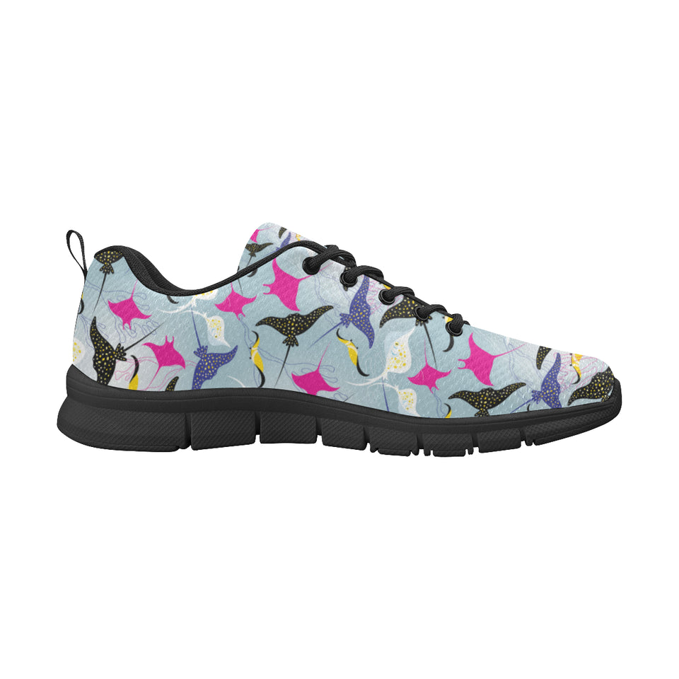 Stingray Pattern Print Design 01 Women's Sneaker Shoes