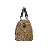 cacao beans tribal polynesian pattern background Travel Bag