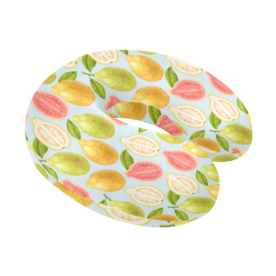 Guava design pattern U-Shaped Travel Neck Pillow