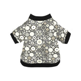 Gear Pattern Print Design 02 All Over Print Pet Dog Round Neck Fuzzy Shirt
