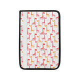 Giraffe Pattern Print Design 03 Car Seat Belt Cover
