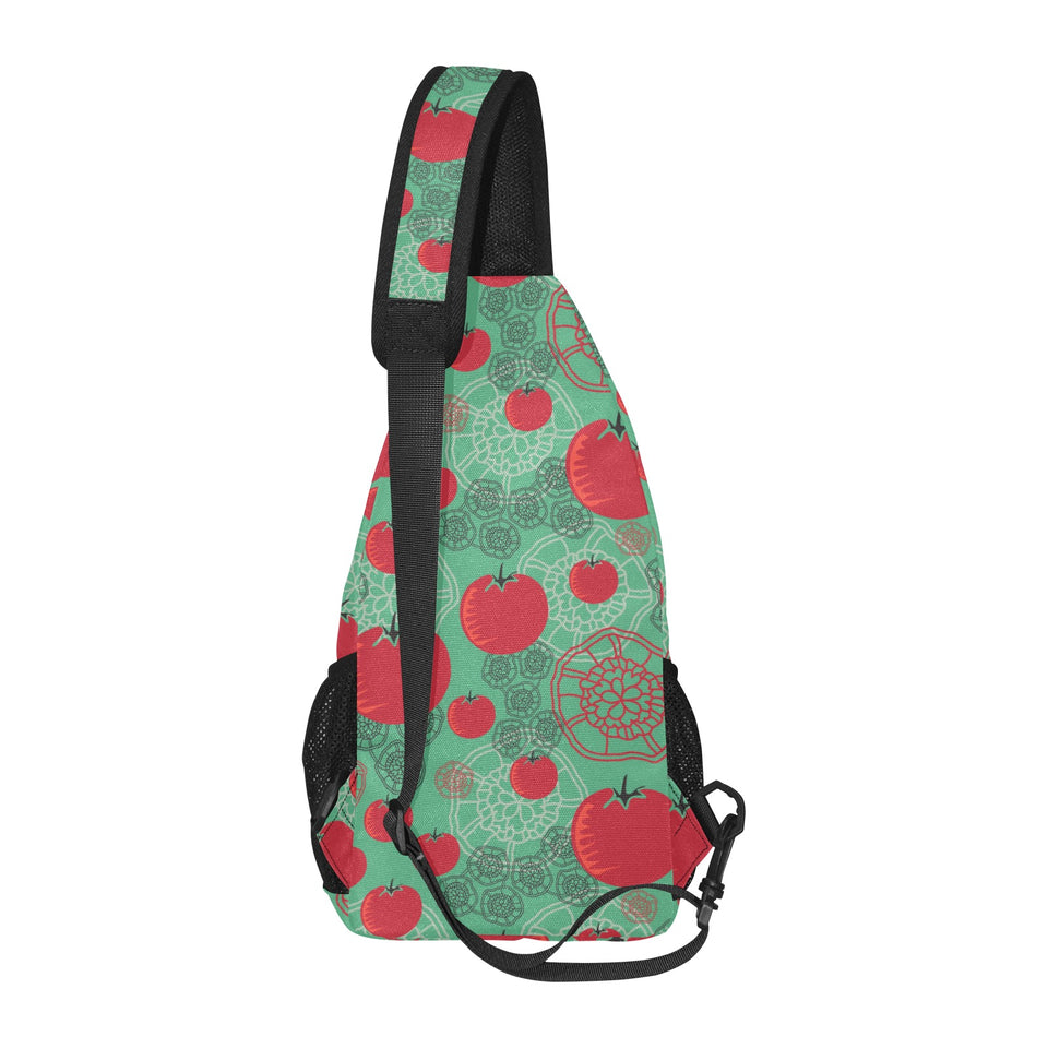 Tomato design pattern All Over Print Chest Bag
