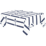 Anchor rope nautical pattern Tablecloth