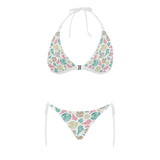 Colorful shell pattern Sexy Bikinis Two-Piece Swimsuits