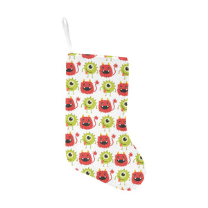 Alien Pattern Print Design 05 Christmas Stocking