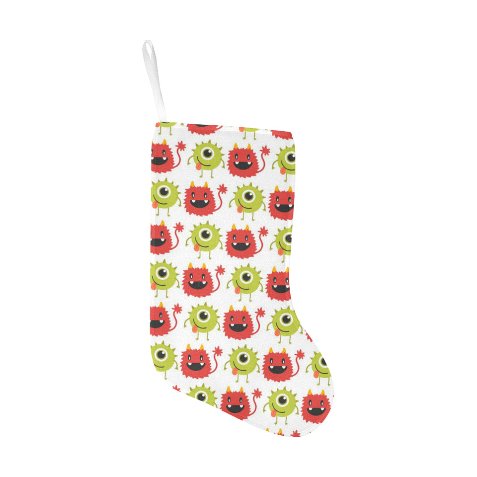Alien Pattern Print Design 05 Christmas Stocking