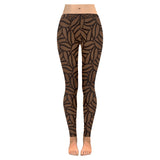 coffee bean pattern Women's Legging Fulfilled In US