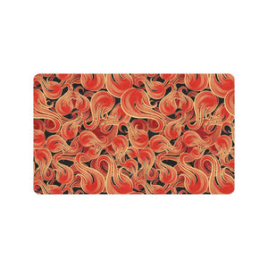 Fire flame pattern Doormat