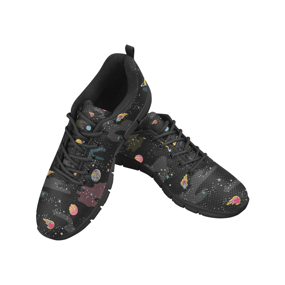 space pattern Men's Sneaker Shoes