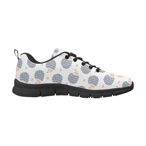 Hedgehog Pattern Print Design 04 Women's Sneaker Shoes