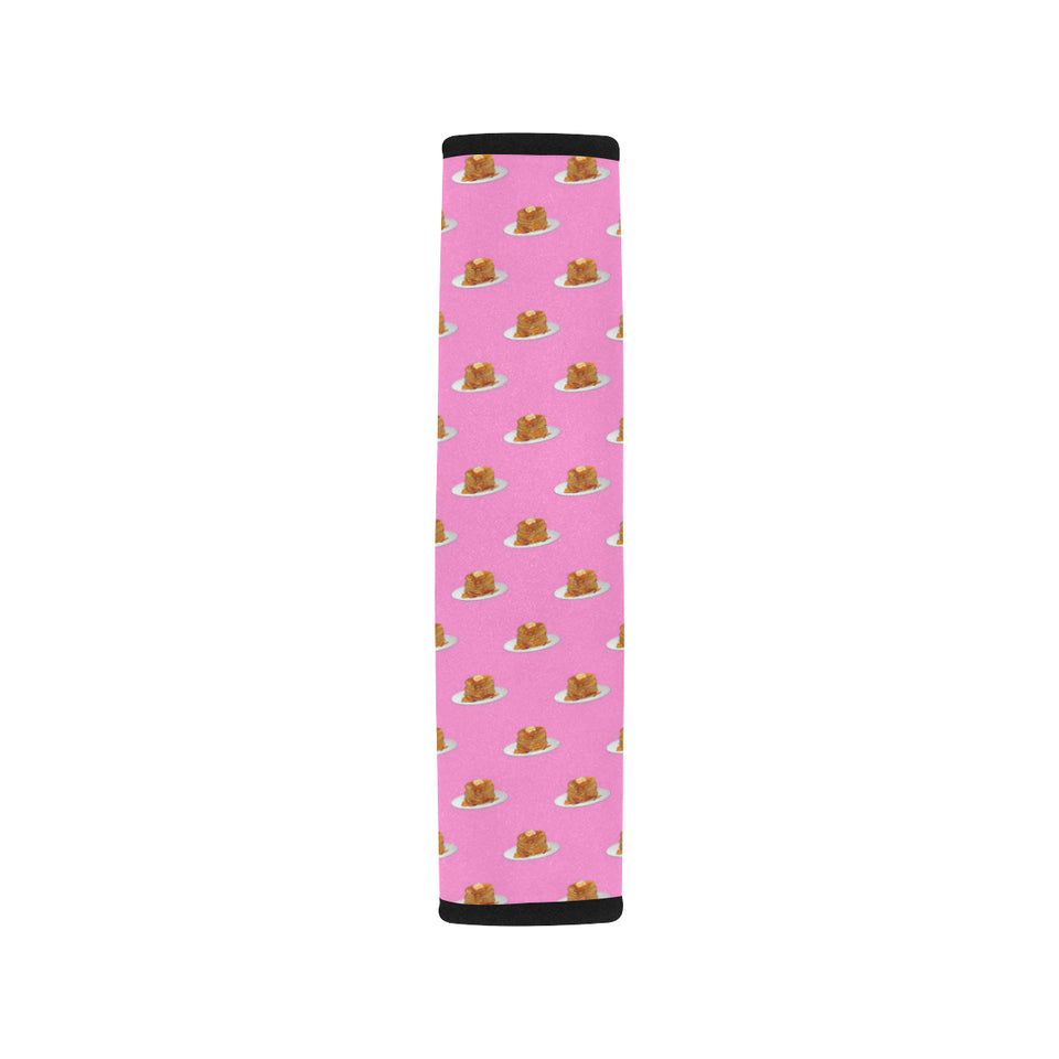 Pancake Pattern Print Design 04 Car Seat Belt Cover