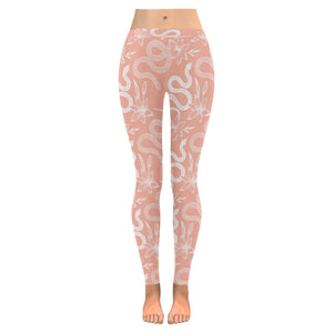 Snake lilies flower pattern Women's Legging Fulfilled In US