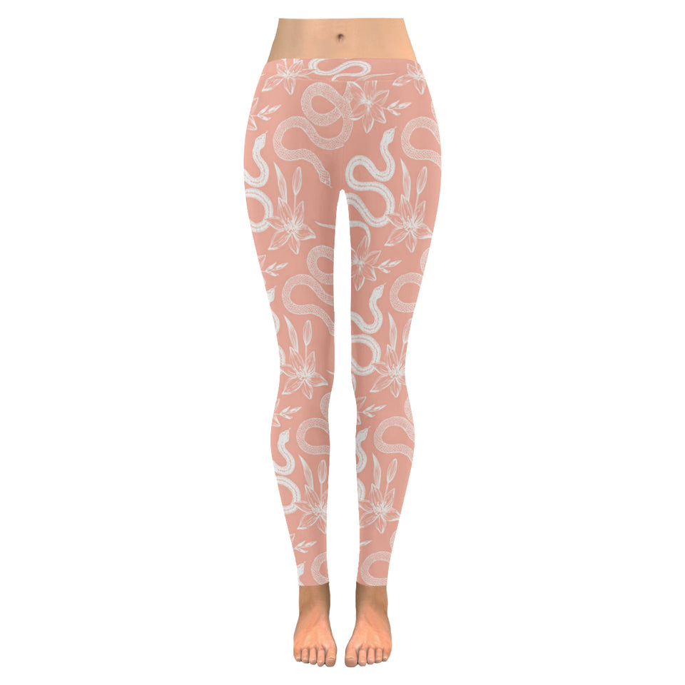 Snake lilies flower pattern Women's Legging Fulfilled In US