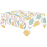 colorful onions white background Tablecloth