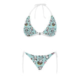 Cute baby panda pattern Sexy Bikinis Two-Piece Swimsuits