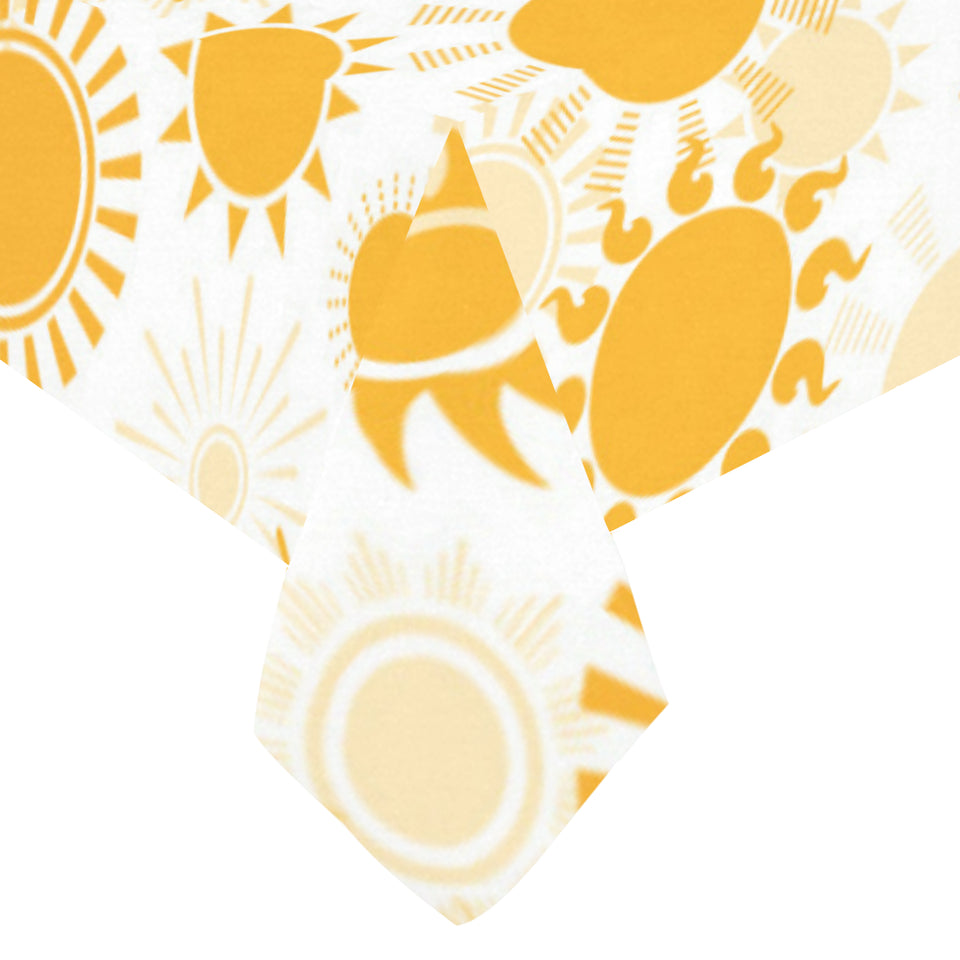 Sun design pattern Tablecloth