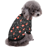 fox sleeping fox pattern All Over Print Pet Dog Round Neck Fuzzy Shirt