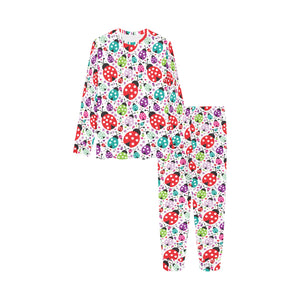 Ladybug Pattern Print Design 03 Kids' Boys' Girls' All Over Print Pajama Set